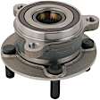 SET-MO512654-2 Rear, Driver and Passenger Side Wheel Hub, 4 Lugs, With Bearing, 2.0L, 4Cyl
