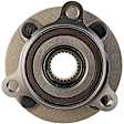 SET-MO512654-2 Rear, Driver and Passenger Side Wheel Hub, 4 Lugs, With Bearing, 2.0L, 4Cyl