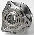 SET-MO513138-2 Front, Driver and Passenger Side Wheel Hub, 5 Lugs, With Bearing, Problem Solver Series