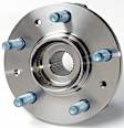 SET-MO513156-2 Front, Driver and Passenger Side Wheel Hub, 5 Lugs, With Bearing, FWD, Problem Solver Series