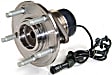 SET-MO513167-2 Front, Driver and Passenger Side Wheel Hub, 5 Lugs, With Bearing, Problem Solver Series