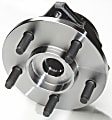 SET-MO513178-2 Front, Driver and Passenger Side Wheel Hub, 5 Lugs, With Bearing, Problem Solver Series