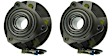 2006 Saturn Vue - Front, Driver and Passenger Side Wheel Hub, 5 Lugs, With Bearing, Problem Solver Series