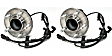 SET-MO513196-2 Front, Driver and Passenger Side Wheel Hub, 5 Lugs, With Bearing, 4.6L, 8Cyl, Problem Solver Series