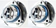 2002 Chevrolet Blazer - Front, Driver and Passenger Side Wheel Hub, RWD, 5 Lugs, With Bearing, Problem Solver Series