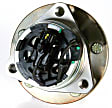 SET-MO513214-2 Front, Driver and Passenger Side Wheel Hub, 5 Lugs, With Bearing,, Problem Solver Series