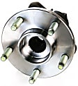 SET-MO513214-2 Front, Driver and Passenger Side Wheel Hub, 5 Lugs, With Bearing,, Problem Solver Series