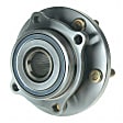SET-MO513219-2 Front, Driver and Passenger Side Wheel Hub, 5 Lugs, With Bearing, Problem Solver Series