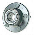 SET-MO513222-2 Front, Driver and Passenger Side Wheel Hub, 5 Lugs, With Bearing, 4.0L, 6Cyl, Problem Solver Series