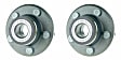 SET-MO513224-2 Front, Driver and Passenger Side Wheel Hub, 5 Lugs, With Bearing, Problem Solver Series