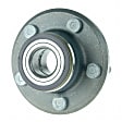 SET-MO513224-2 Front, Driver and Passenger Side Wheel Hub, 5 Lugs, With Bearing, Problem Solver Series
