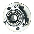SET-MO513228-2 Front, Driver and Passenger Side Wheel Hub, 5 Lugs, With Bearing, Problem Solver Series