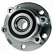 SET-MO513253-2 Wheel Hub, 5 Lugs, With Bearing, Problem Solver Series