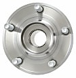 SET-MO513263-2 Front, Driver and Passenger Side Wheel Hub, 5 Lugs, With Bearing, Without Sensor, Problem Solver Series