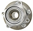 SET-MO513265-2 Front, Driver and Passenger Side Wheel Hub, 5 Lugs, With Bearing, 1.5L, 4Cyl, Problem Solver Series