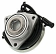 SET-MO513270-2 Front, Driver and Passenger Side Wheel Hub, 5 Lugs, With Bearing, Problem Solver Series
