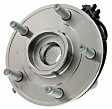 SET-MO513272-2 Front, Driver and Passenger Side Wheel Hub, 5 Lugs, With Bearing, 3.8L, 6Cyl, Problem Solver Series