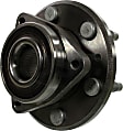 SET-MO513277-4 Front and Rear, Driver and Passenger Side Wheel Hub, 6 Lugs, With Bearing, 3.6L, 6Cyl, Problem Solver Series