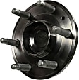 SET-MO513277-4 Front and Rear, Driver and Passenger Side Wheel Hub, 6 Lugs, With Bearing, 3.6L, 6Cyl, Problem Solver Series