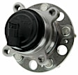 SET-MO513278-2 Front, Driver and Passenger Side Wheel Hub, 5 Lugs, With Bearing, Problem Solver Series