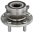 SET-MO513293-2 Front, Driver and Passenger Side Wheel Hub, 5 Lugs, With Bearing, 3.5L, 6Cyl, Problem Solver Series