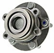 SET-MO513298-2 Front, Driver and Passenger Side Wheel Hub, 5 Lugs, With Bearing, 2.5L, 4Cyl, Problem Solver Series