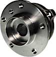SET-MO513305-2 Front, Driver and Passenger Side Wheel Hub, 5 Lugs, With Bearing, Problem Solver Series
