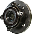 SET-MO513309-2 Front, Driver and Passenger Side Wheel Hub, 4 Lugs, With Bearing, Problem Solver Series