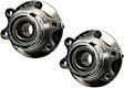 2004 Nissan Quest - Front, Driver and Passenger Side Wheel Hub, 5 Lugs, With Bearing, Problem Solver Series