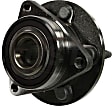 SET-MO513315-2 Front, Driver and Passenger Side Wheel Hub, 5 Lugs, With Bearing,, Problem Solver Series