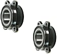 SET-MO513340-2 Wheel Hub, 4 Lugs, With Bearing,, Problem Solver Series
