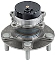 SET-MO513350-2 Front, Driver and Passenger Side Wheel Hub, 5 Lugs, With Bearing, 2.0L, 4Cyl, Problem Solver Series