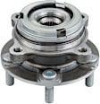 SET-MO513356-2 Front, Driver and Passenger Side Wheel Hub, 5 Lugs, Sensor Included, 3.8L, 6Cyl