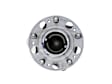 SET-MO513376-2 Front, Driver and Passenger Side Wheel Hub, 5 Lugs, With Bearing, Sensor Included, RWD