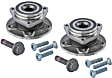 SET-MO513379-2 Wheel Hub, 5 Lugs, With Bearing, Problem Solver Series