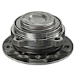 SET-MO513386-2 Front, Driver and Passenger Side Wheel Hub, 5 Lugs, Sensor Included