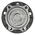 SET-MO513386-2 Front, Driver and Passenger Side Wheel Hub, 5 Lugs, Sensor Included