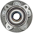 SET-MO513397-2 Front, Driver and Passenger Side Wheel Hub, 5 Lugs