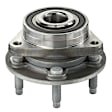 SET-MO513403-2 Front, Driver and Passenger Side Wheel Hub, 5 Lugs, With Bearing, Sensor Included