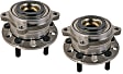 SET-MO513409-2 Wheel Hub, 5 Lugs