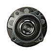 SET-MO513410-2 Front, Driver and Passenger Side Wheel Hub, 5 Lugs, With Bearing, Sensor Included