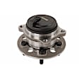 SET-MO513418-2 Front, Driver and Passenger Side Wheel Hub, 5 Lugs, With Bearing, Sensor Included, RWD, Problem Solver Series
