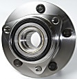 1994 Dodge Ram 1500 - Front, Driver and Passenger Side Wheel Hub, 5 Lugs, With Bearing, 4WD, Problem Solver Series