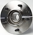 SET-MO515017-2 Front, Driver and Passenger Side Wheel Hub, 5 Lugs, With Bearing, 4WD, Problem Solver Series