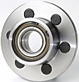 SET-MO515032-2 Front, Driver and Passenger Side Wheel Hub, 6 Lugs, With Bearing, RWD, Problem Solver Series