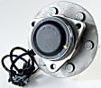 2009 GMC Savana 1500 - Front, Driver and Passenger Side Wheel Hub,  with 6 Stud Hub, RWD, Standard Cargo Van, 6 Lugs, With Bearing, Problem Solver Series
