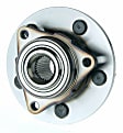 SET-MO515072-2 Front, Driver and Passenger Side Wheel Hub, 5 Lugs, With Bearing, Problem Solver Series