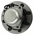 SET-MO515089-2 Front, Driver and Passenger Side Wheel Hub, 8 Lugs, With Bearing, RWD, Problem Solver Series