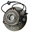 SET-MO515096-2 Front, Driver and Passenger Side Wheel Hub, 6 Lugs, With Bearing,, Problem Solver Series