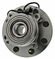 SET-MO515101-2 Front, Driver and Passenger Side Wheel Hub, 8 Lugs, With Bearing, 4WD, Problem Solver Series